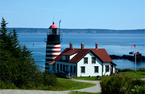 West Quoddy Head Light, Luboc Maine