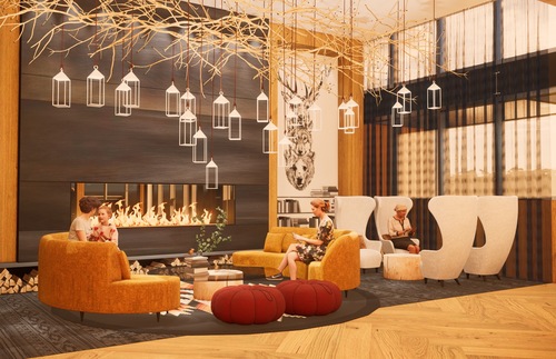 Common area Club Med Quebec